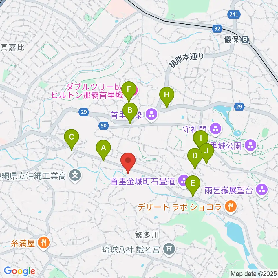 studio SPADES周辺のカフェ一覧地図