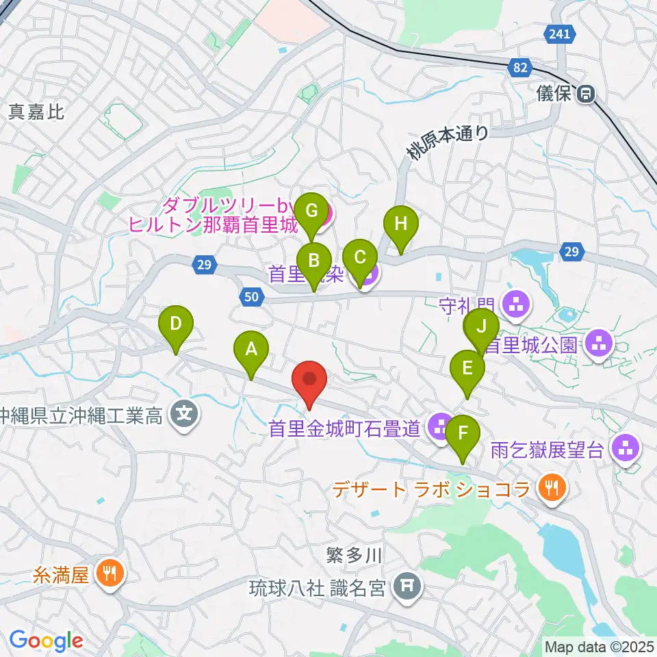 studio SPADES周辺のカフェ一覧地図