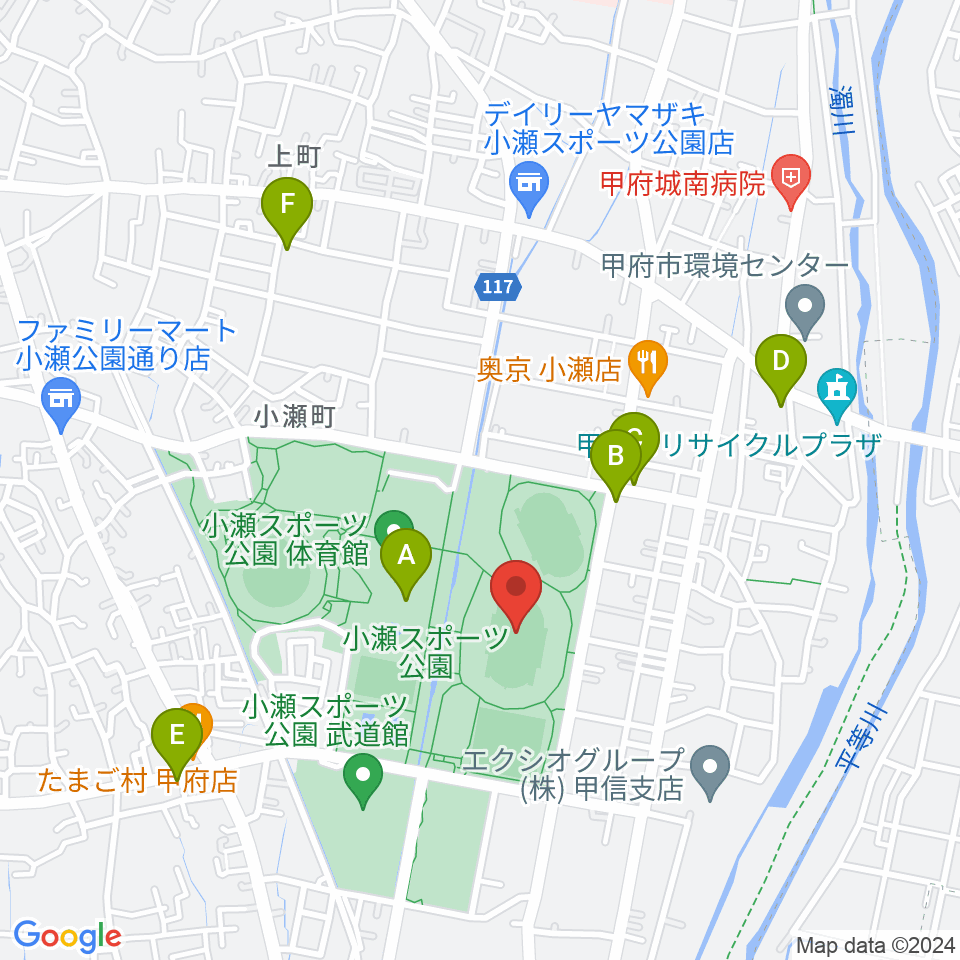 Jit リサイクルインク スタジアム周辺のカフェ一覧地図