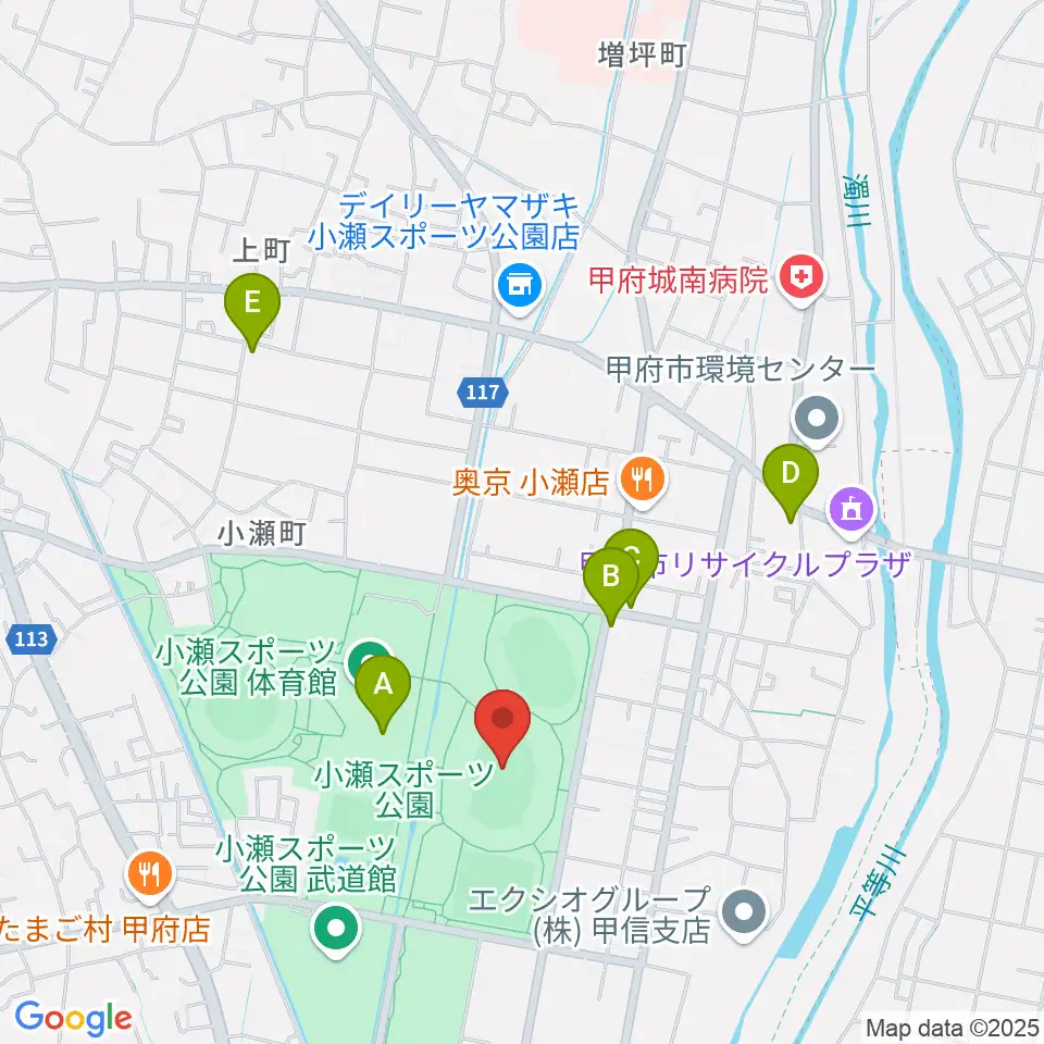 Jit リサイクルインク スタジアム周辺のカフェ一覧地図
