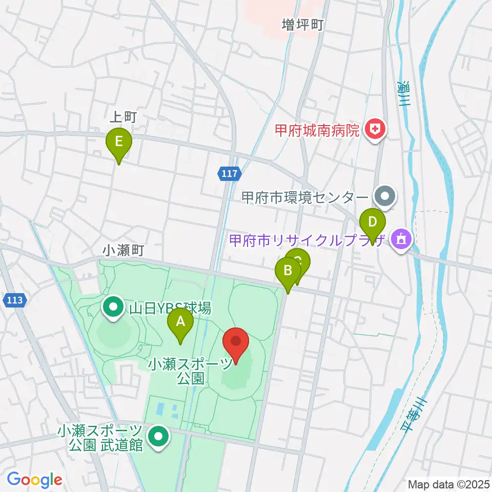 Jit リサイクルインク スタジアム周辺のカフェ一覧地図