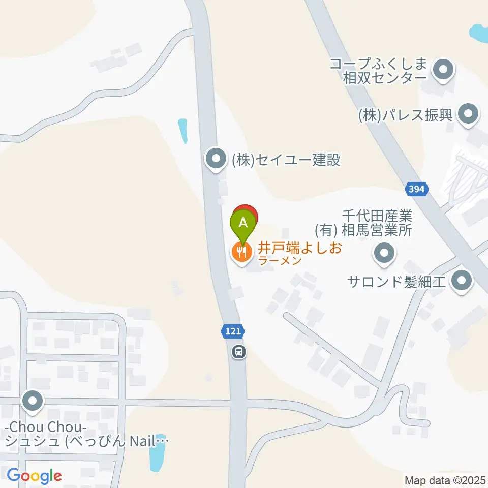 音屋ホール周辺のカフェ一覧地図