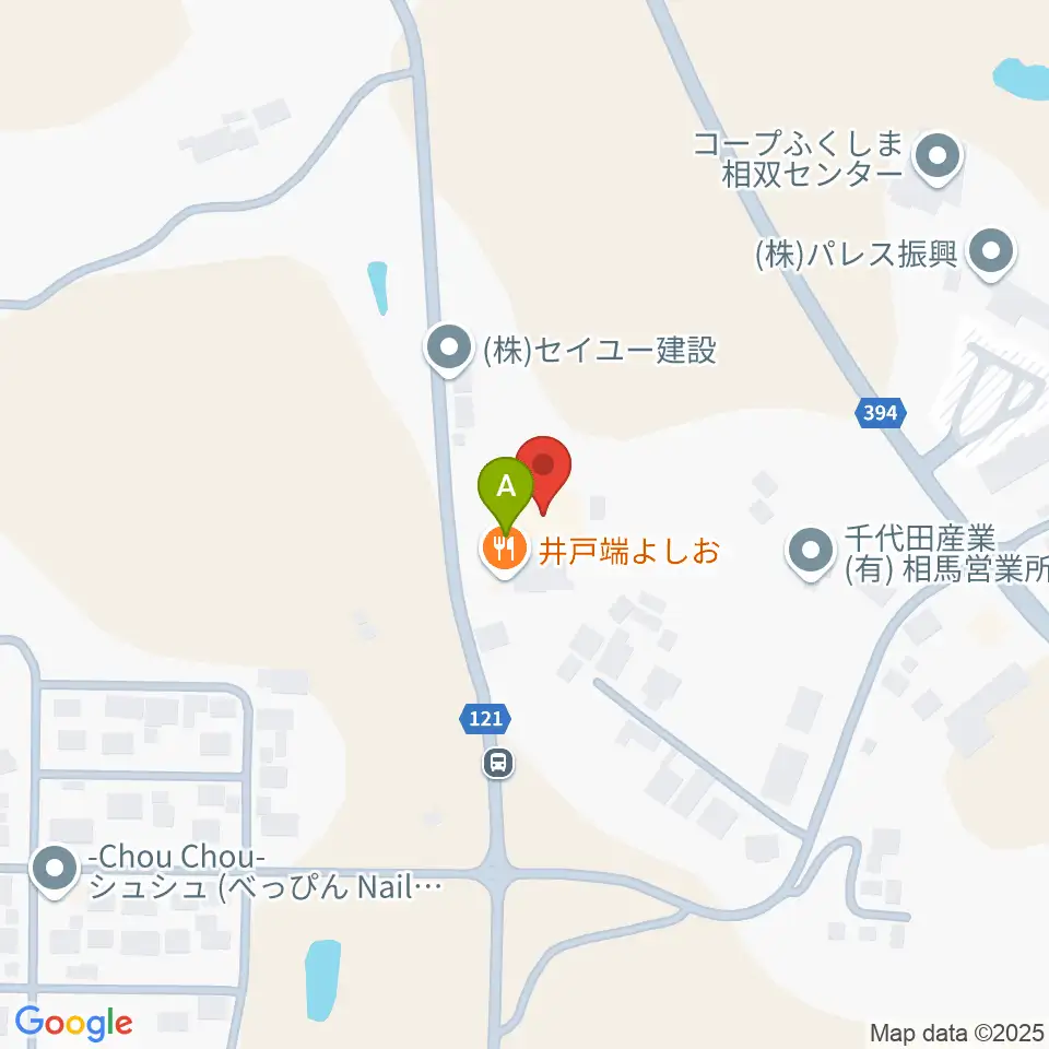 音屋ホール周辺のカフェ一覧地図