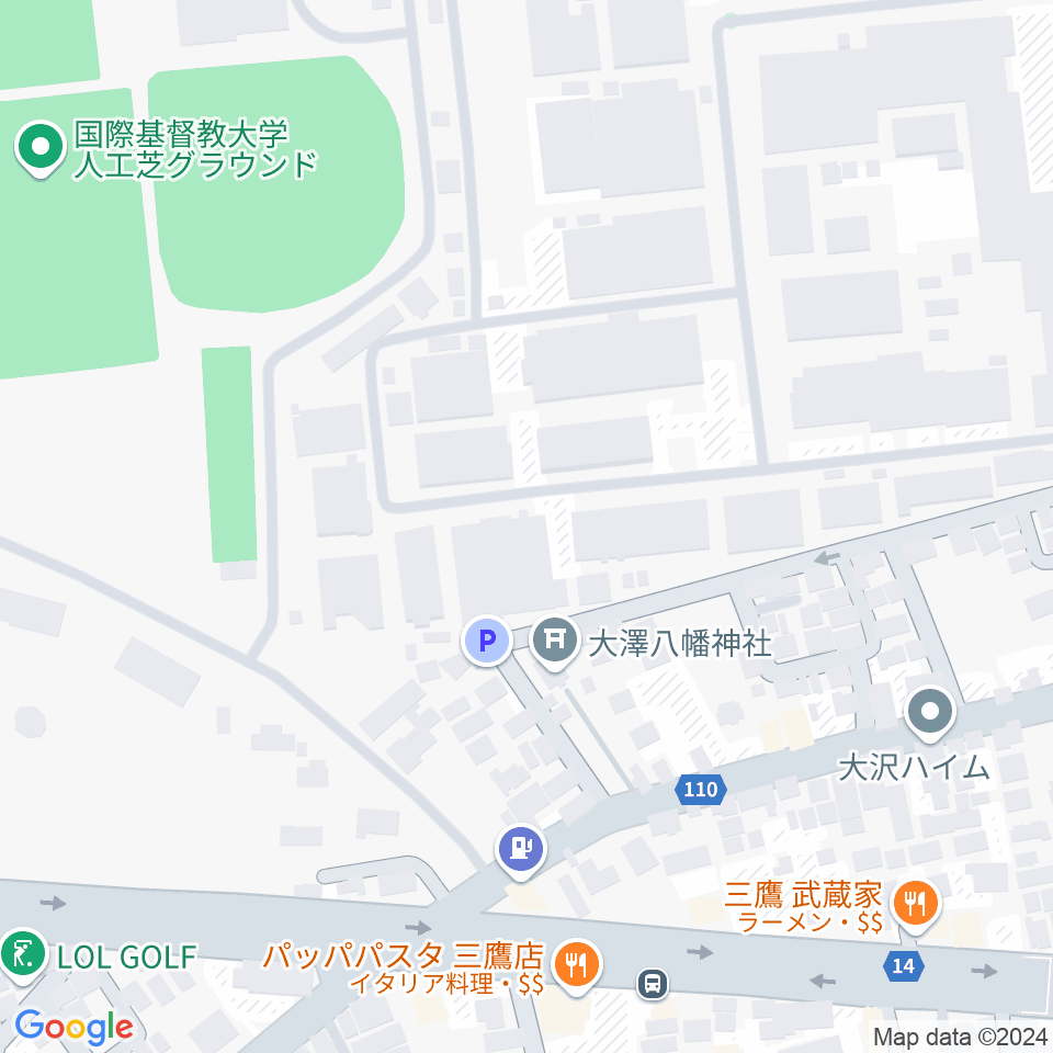 代官山スペースオッド周辺のカフェ一覧地図