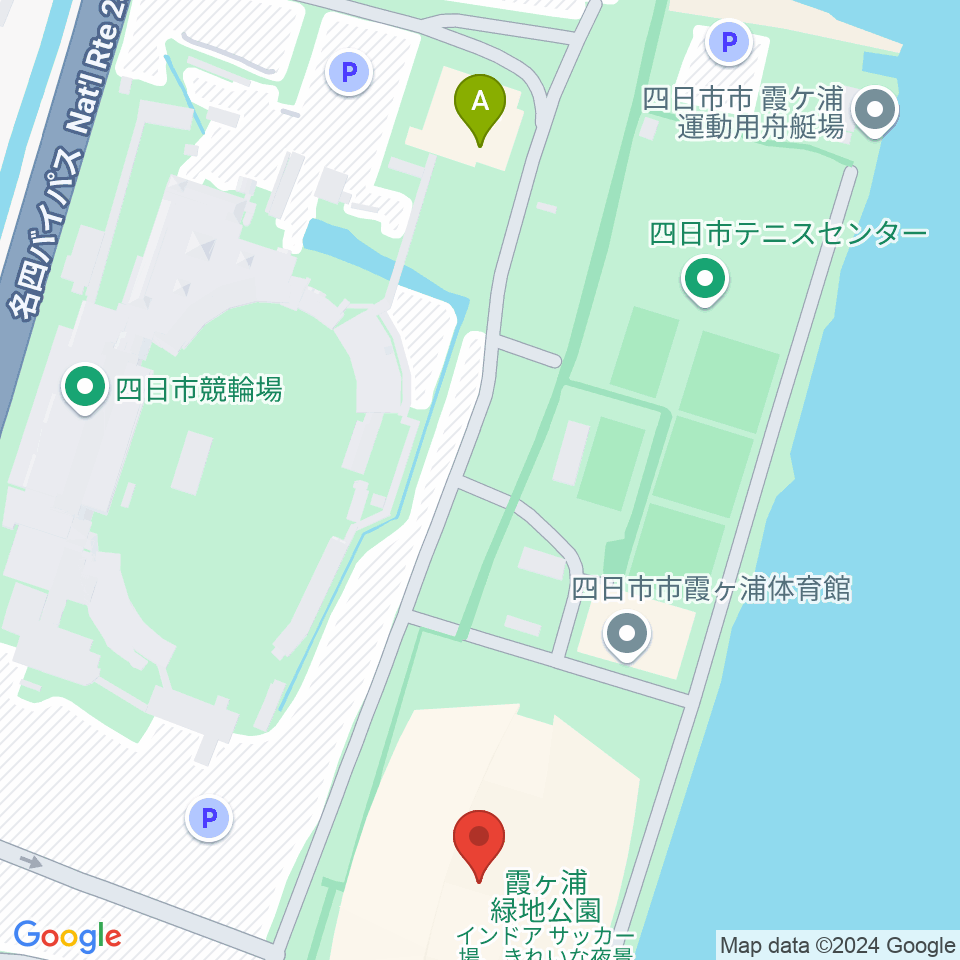 四日市ドーム周辺のカフェ一覧地図