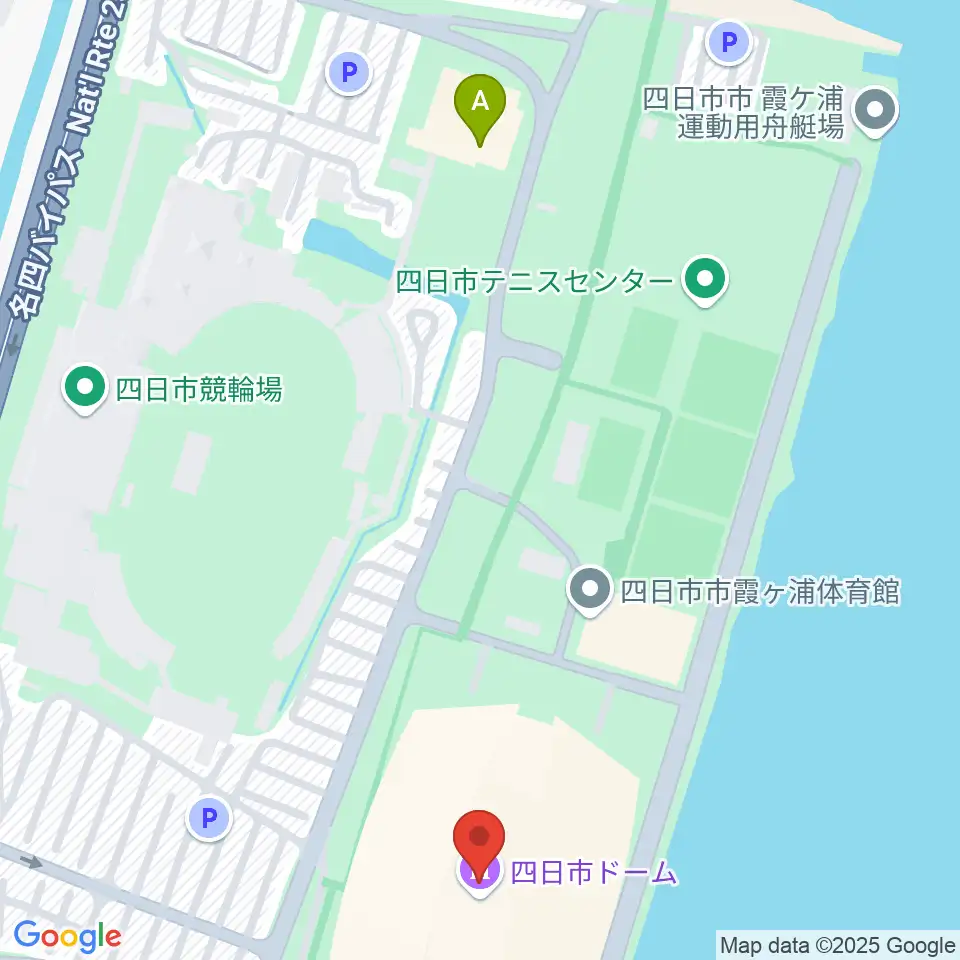 四日市ドーム周辺のカフェ一覧地図