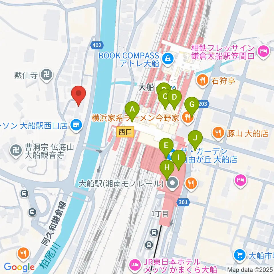 tuttofare〈ﾄｩｯﾄﾌｧｰﾚ〉周辺のカフェ一覧地図