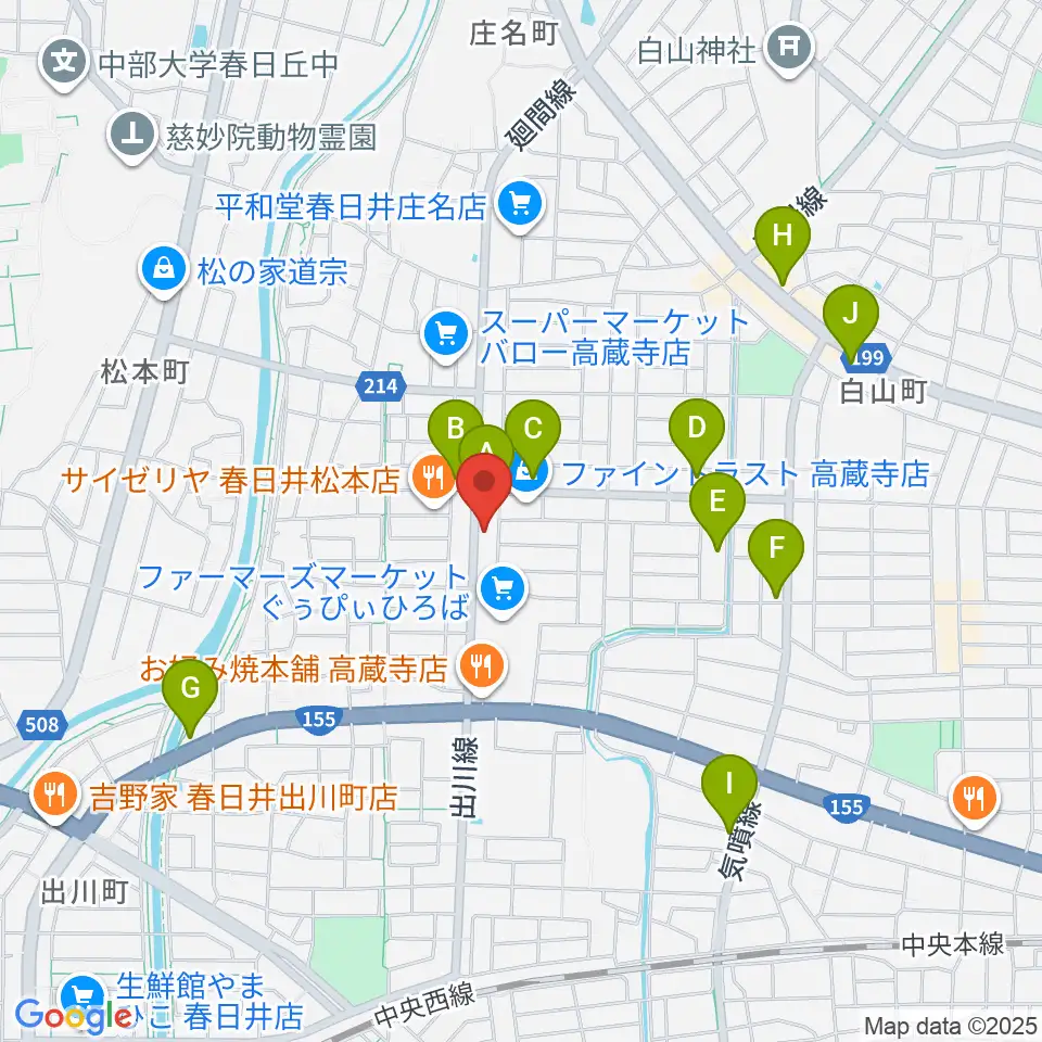 Bizen Works周辺のカフェ一覧地図