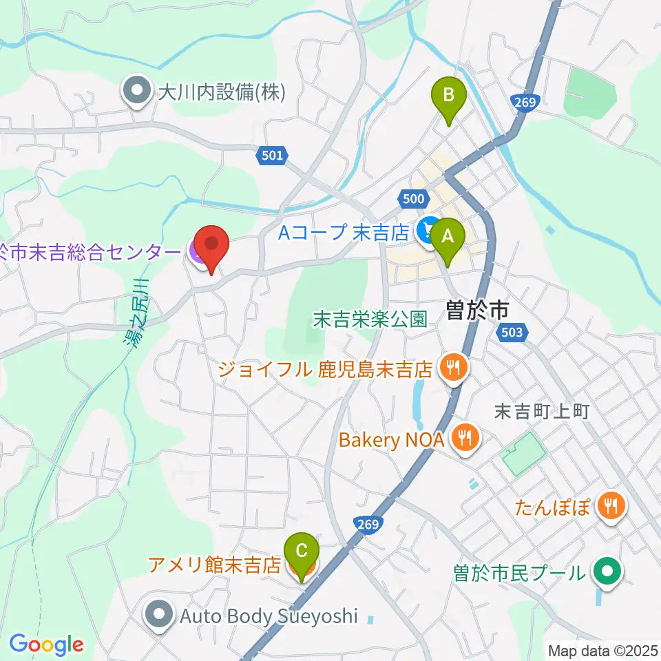 SOO Good FM周辺のカフェ一覧地図