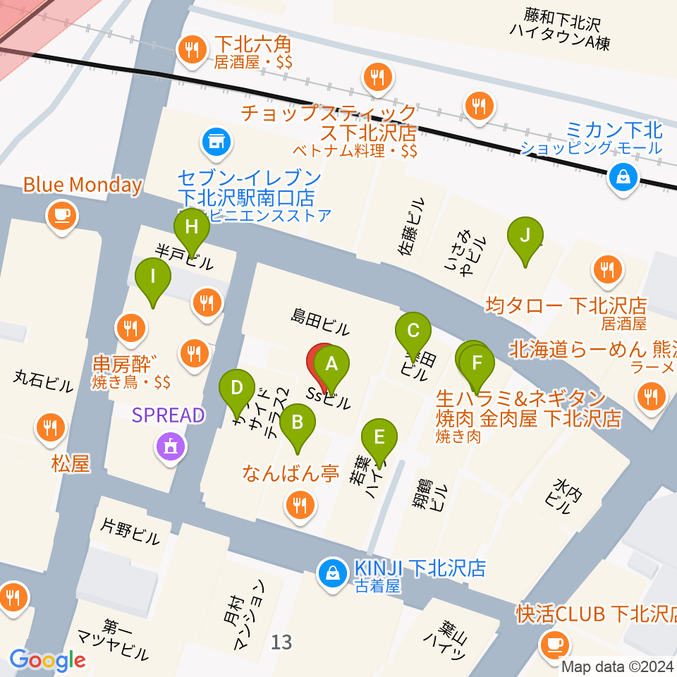 LANDRUTH ランドルース周辺のカフェ一覧地図