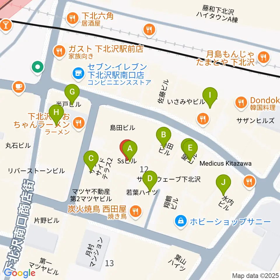 LANDRUTH ランドルース周辺のカフェ一覧地図