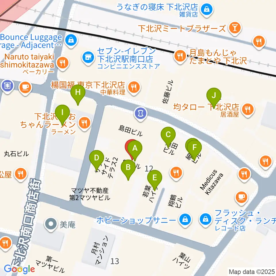 LANDRUTH ランドルース周辺のカフェ一覧地図