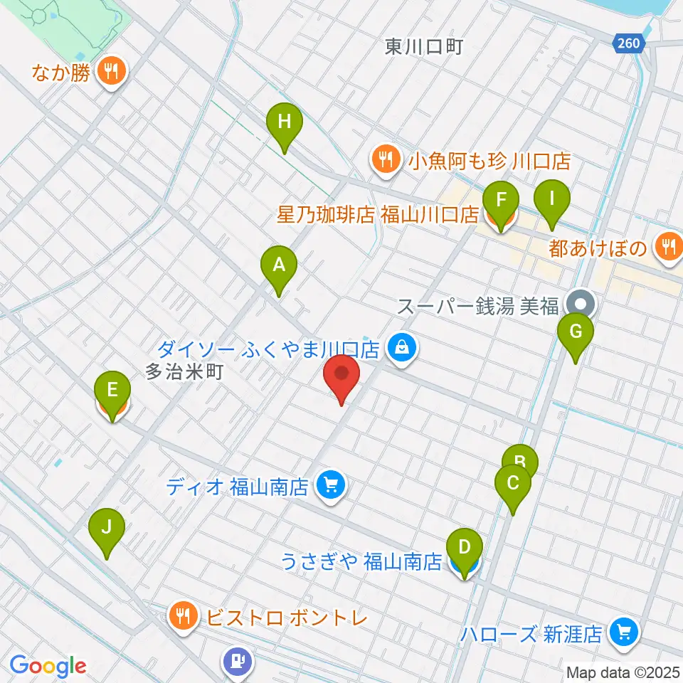 SOUND MAGIC OKI周辺のカフェ一覧地図