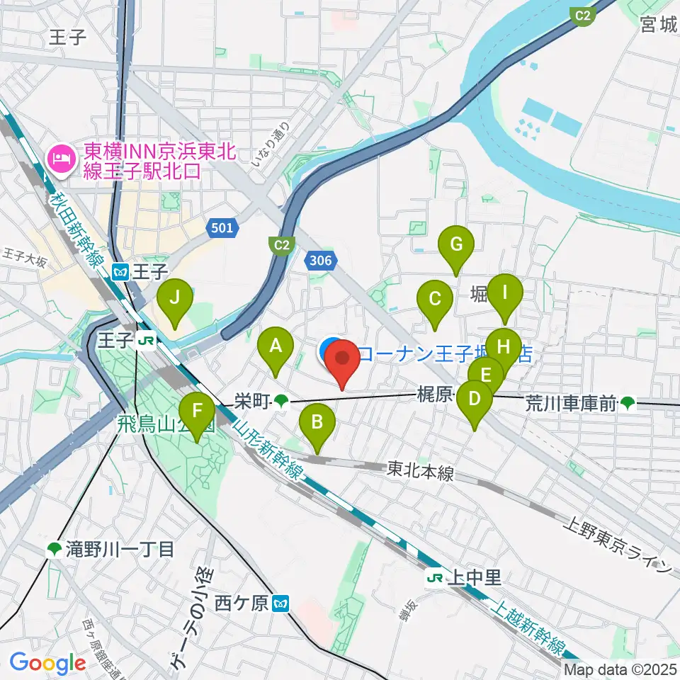 邦楽囃子方 五代目 望月朴清周辺のカフェ一覧地図