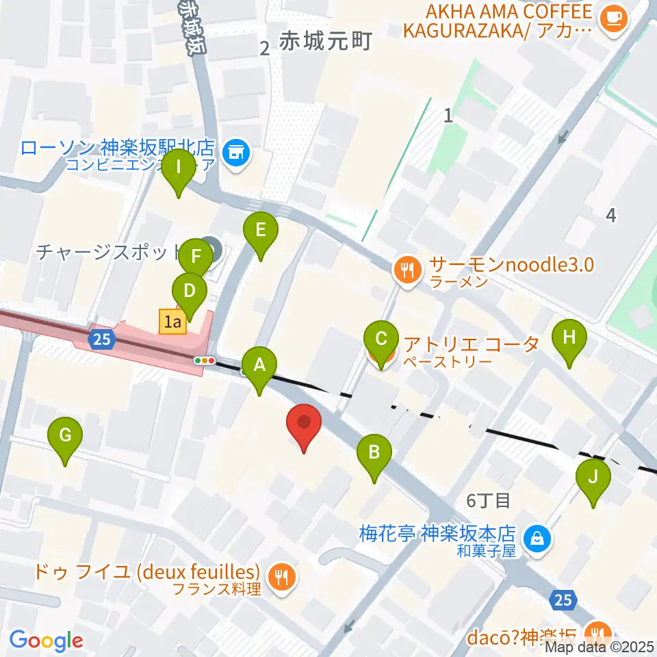 神楽音周辺のカフェ一覧地図