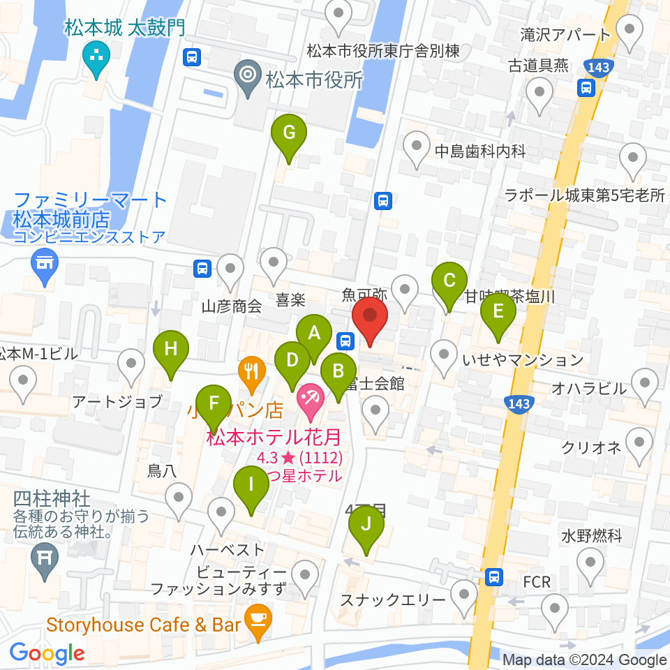 Studio Portrait周辺のカフェ一覧地図