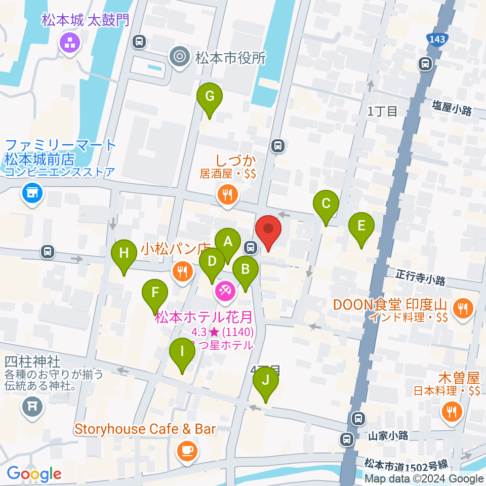 Studio Portrait周辺のカフェ一覧地図