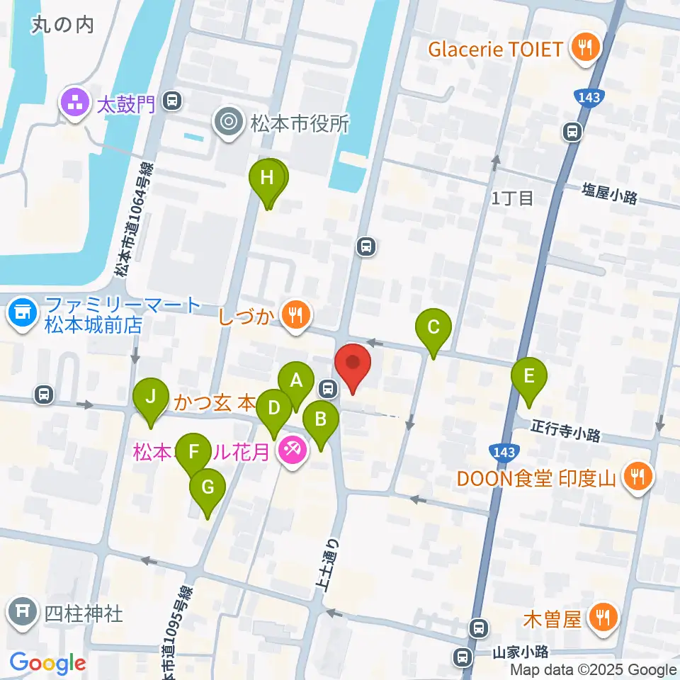 Studio Portrait周辺のカフェ一覧地図