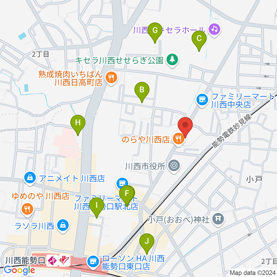 OTO BEACH周辺のカフェ一覧地図