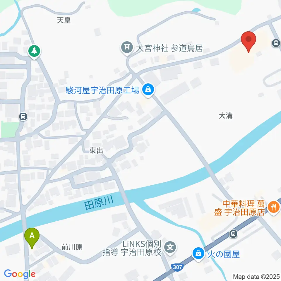 宇治田原町総合文化センター周辺のカフェ一覧地図