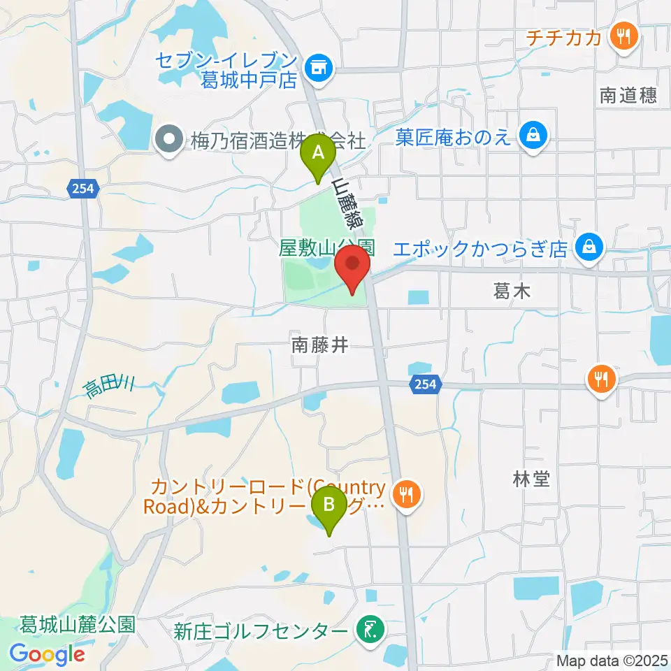 新庄文化会館マルベリーホール周辺のカフェ一覧地図
