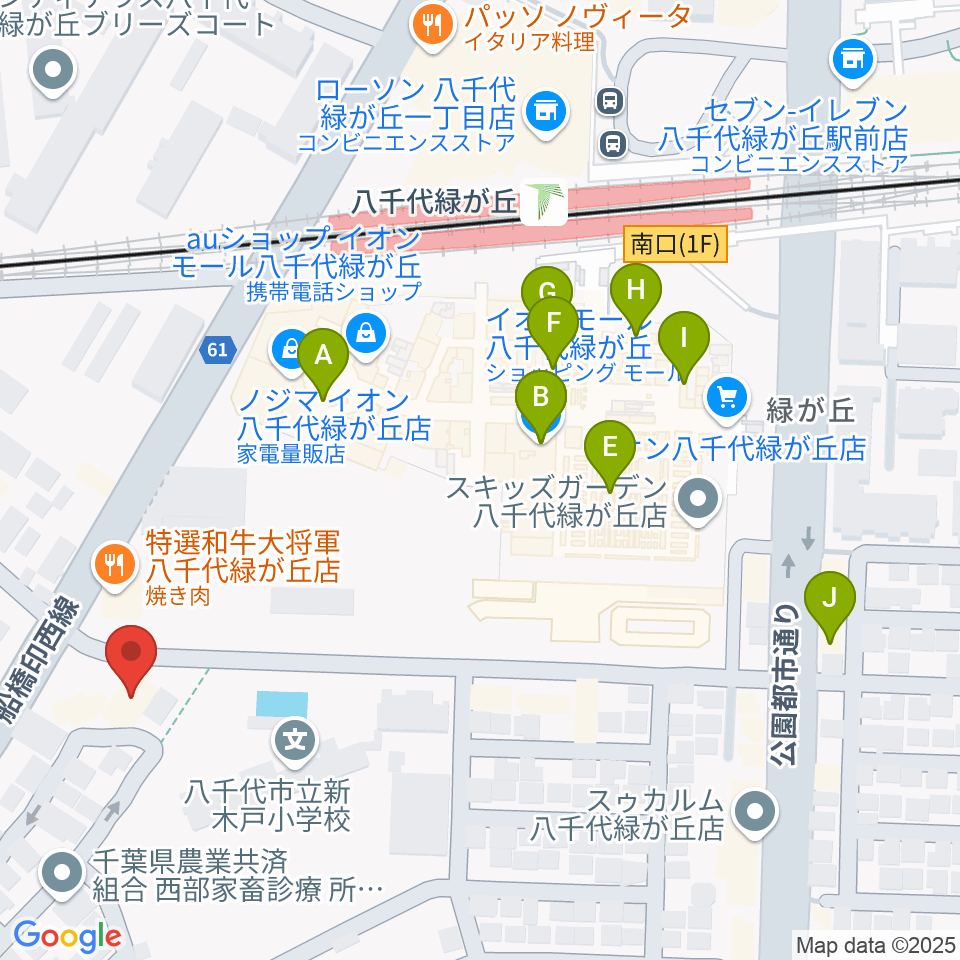 FMふくろう周辺のカフェ一覧地図