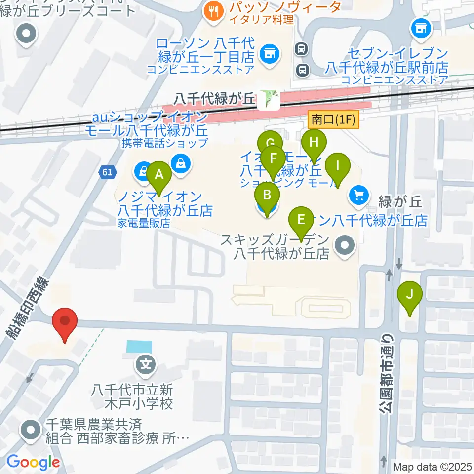 FMふくろう周辺のカフェ一覧地図