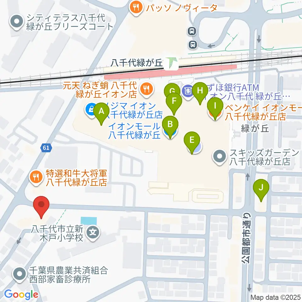 FMふくろう周辺のカフェ一覧地図