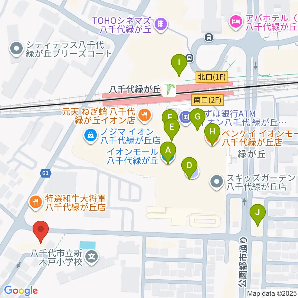 FMふくろう周辺のカフェ一覧地図
