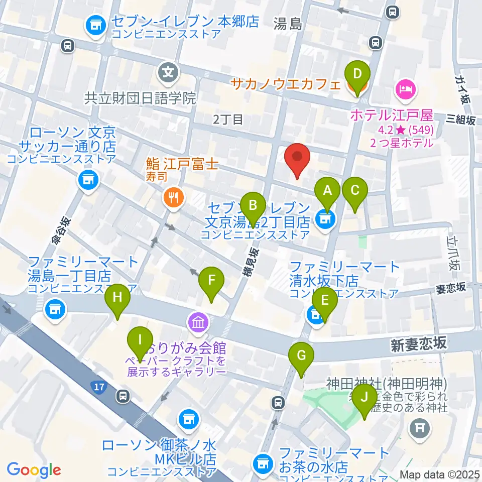 スチュディオ・トリアノン周辺のカフェ一覧地図