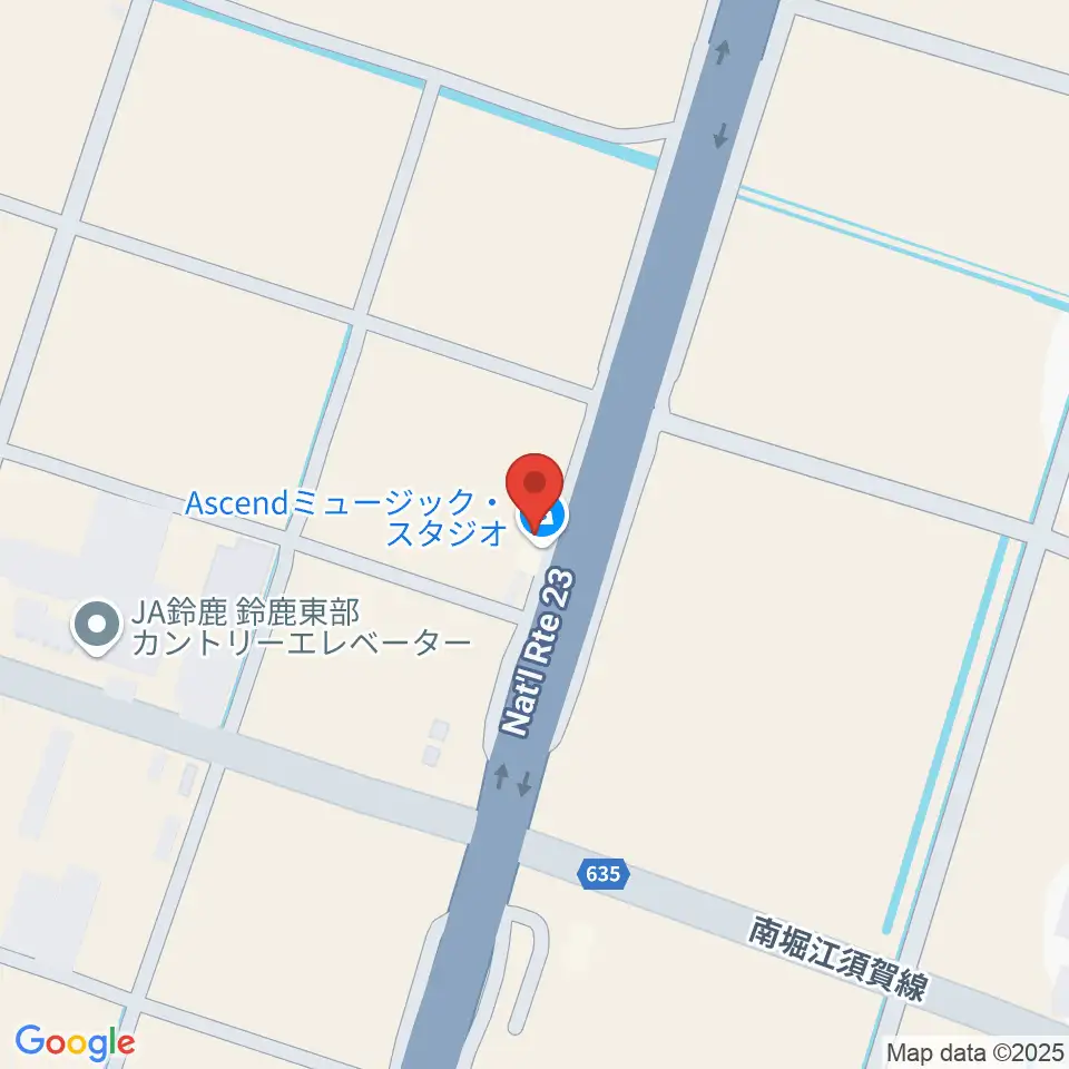 Ascendミュージック・スタジオ周辺のカフェ一覧地図
