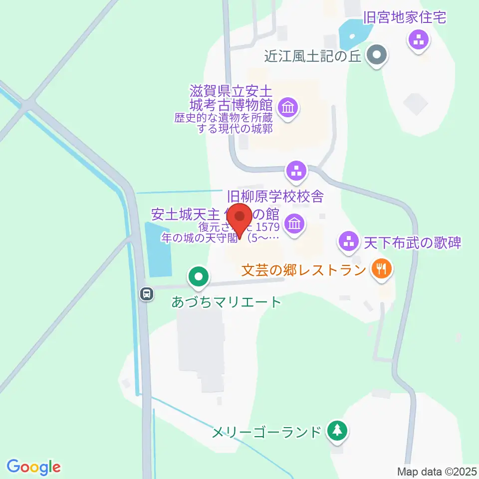 文芸セミナリヨ周辺のカフェ一覧地図