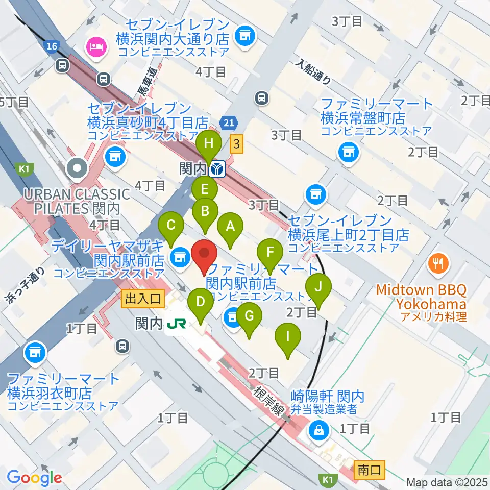 月桃荘スタジオ周辺のカフェ一覧地図