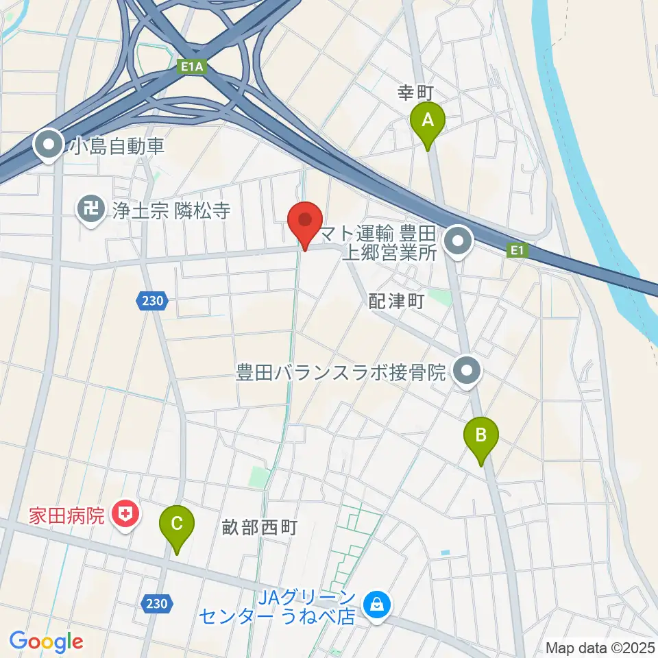 VoxBoxStudio周辺のカフェ一覧地図