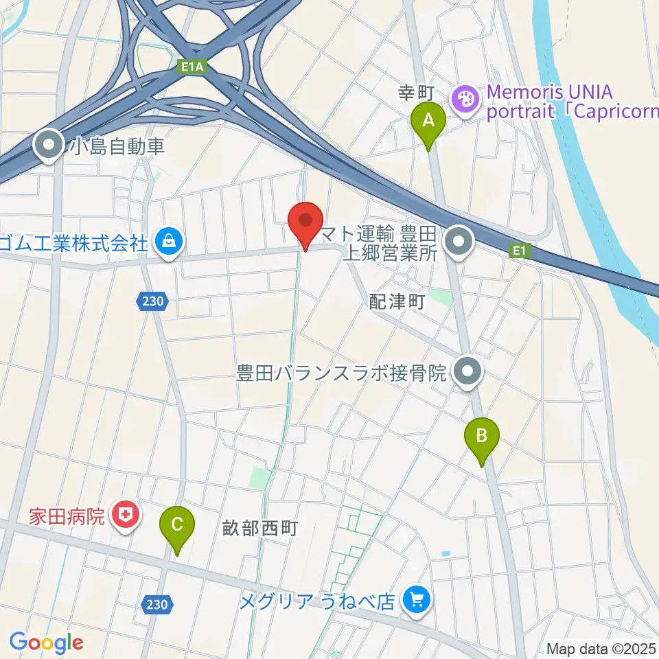 VoxBoxStudio周辺のカフェ一覧地図
