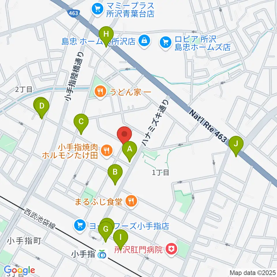 Sound Base KiTi周辺のカフェ一覧地図