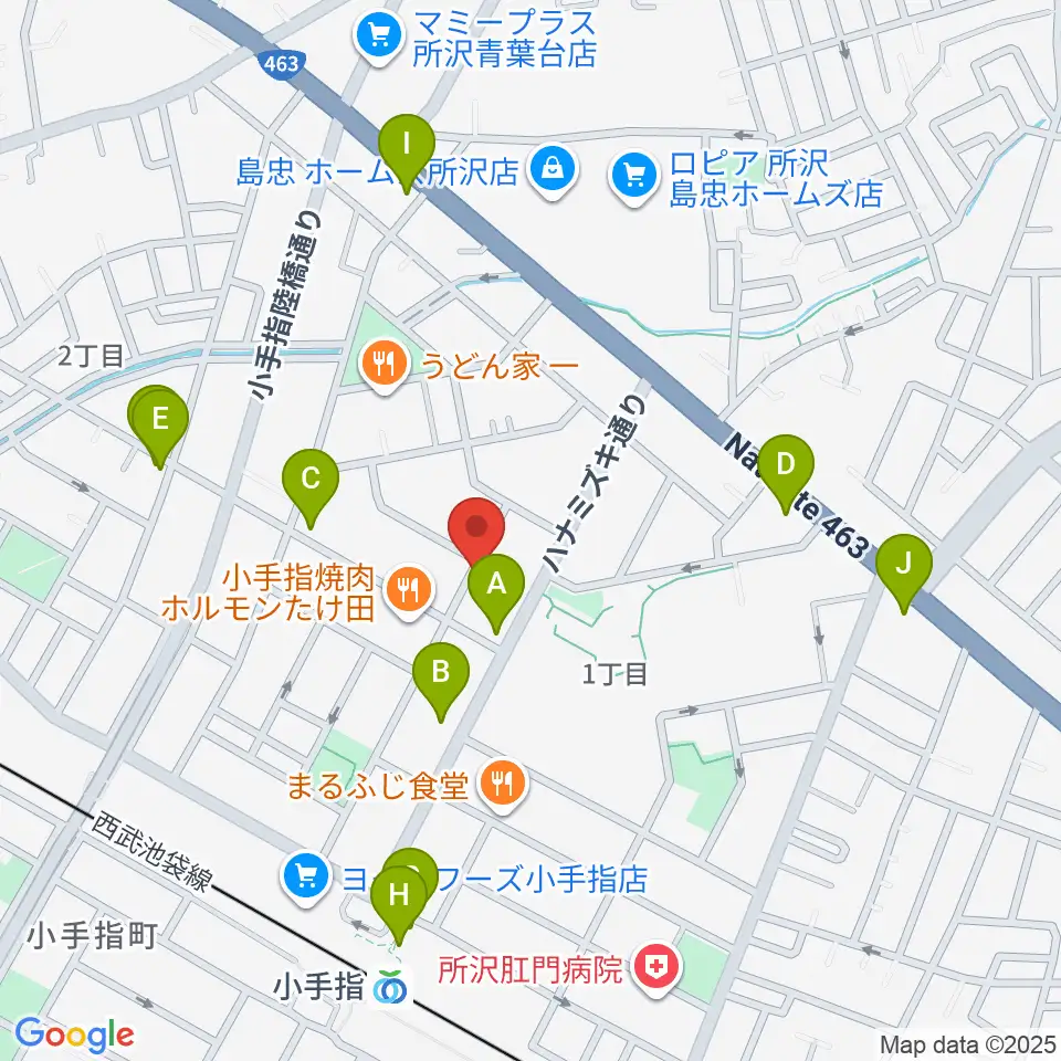 Sound Base KiTi周辺のカフェ一覧地図