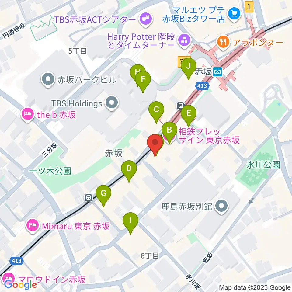 Bossa Nova & Jazz Club Kei周辺のカフェ一覧地図