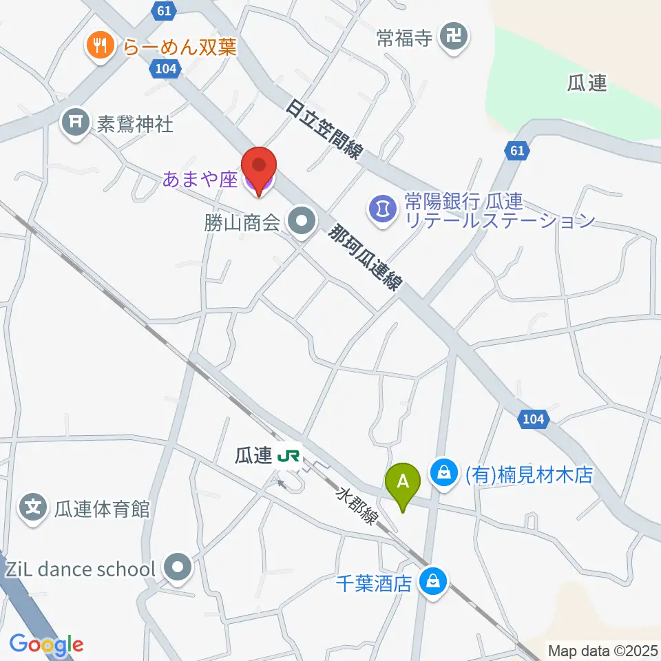 あまや座周辺のカフェ一覧地図