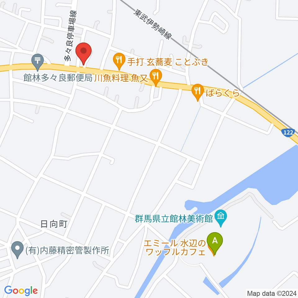 石田ピアノ調律プロモーション周辺のカフェ一覧地図