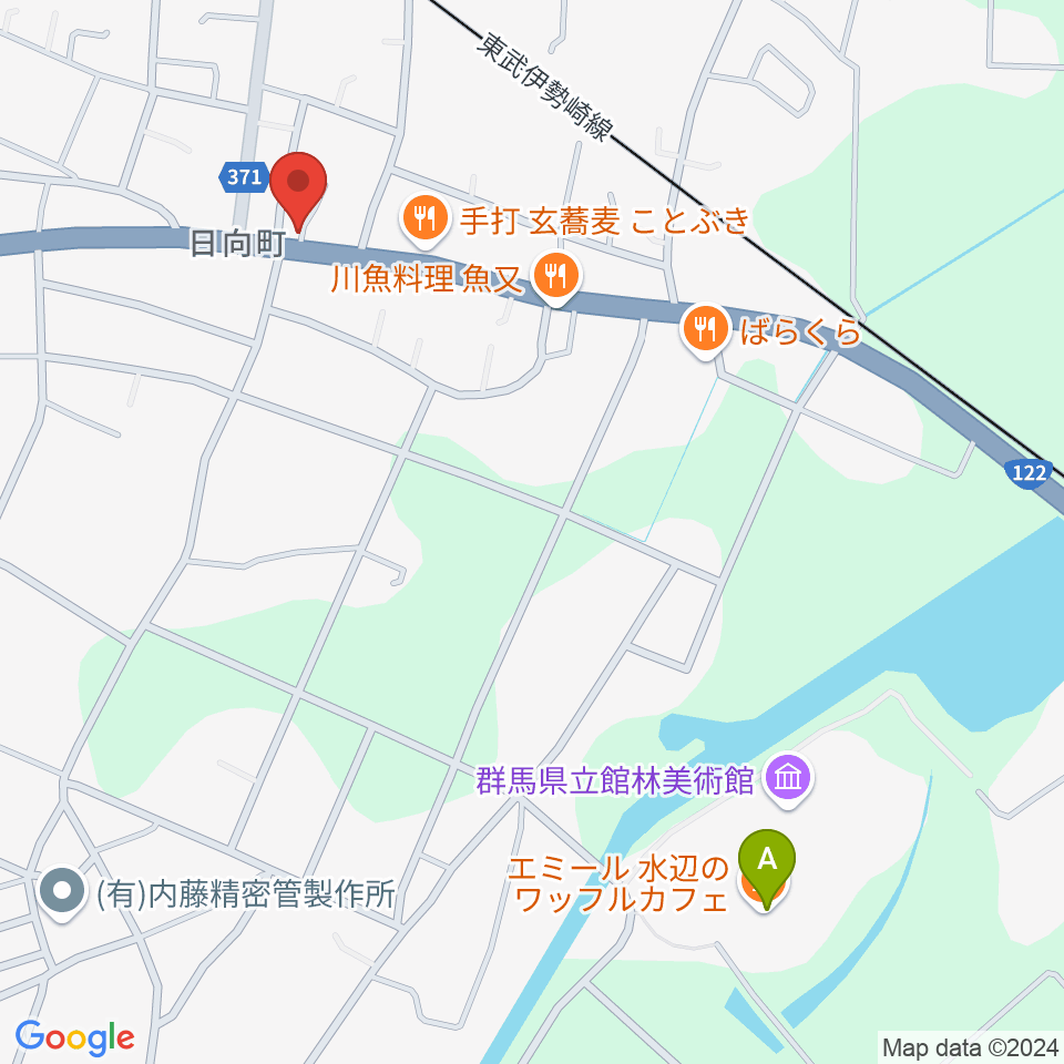 石田ピアノ調律プロモーション周辺のカフェ一覧地図