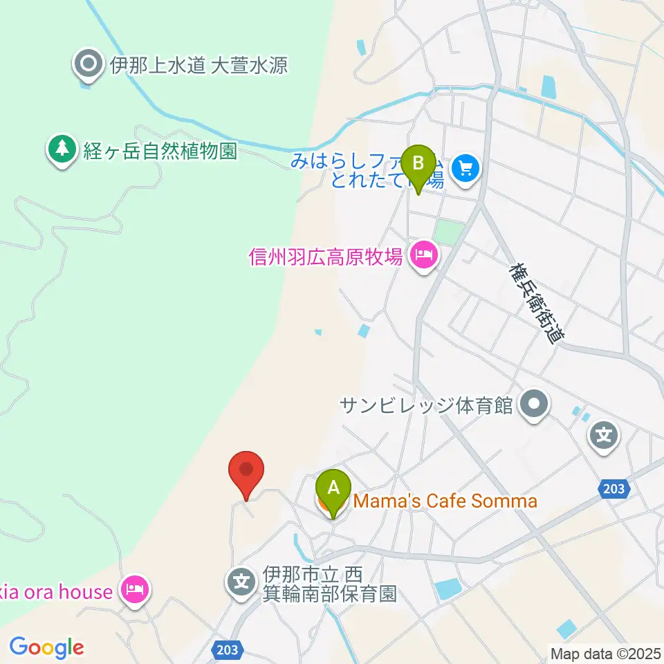 RED IGUANA STUDIO周辺のカフェ一覧地図