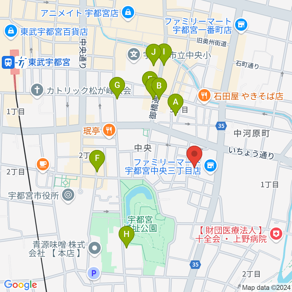 SOUND STUDIO KENT周辺のカフェ一覧地図