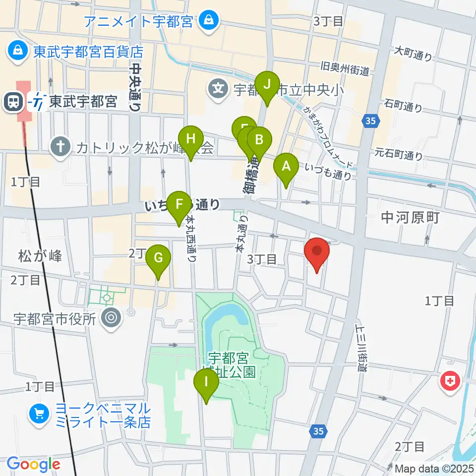 SOUND STUDIO KENT周辺のカフェ一覧地図