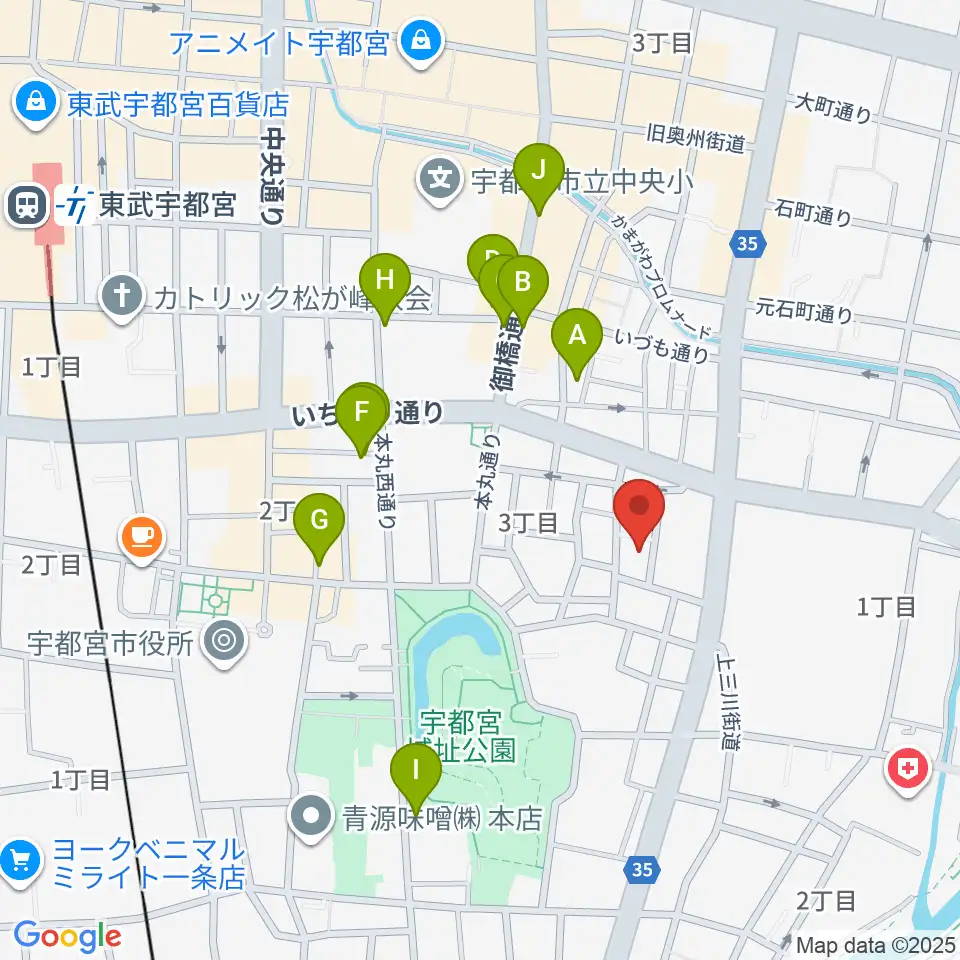 SOUND STUDIO KENT周辺のカフェ一覧地図