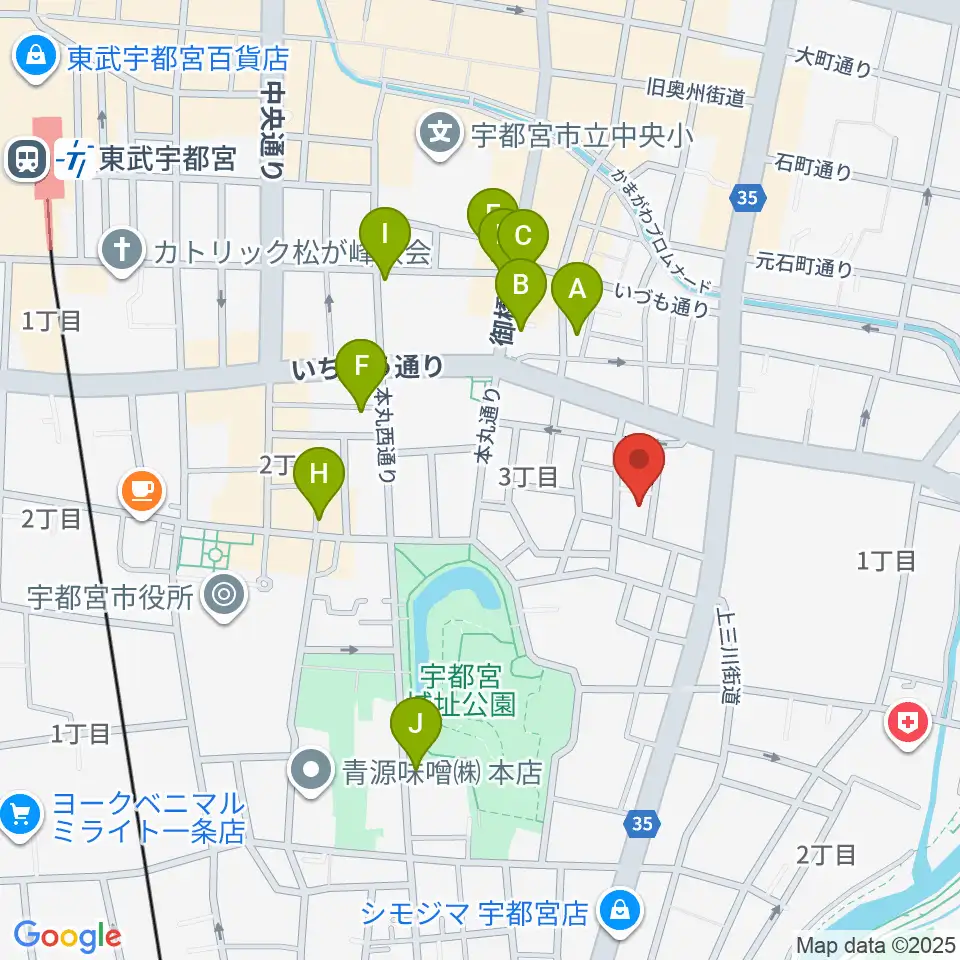 SOUND STUDIO KENT周辺のカフェ一覧地図