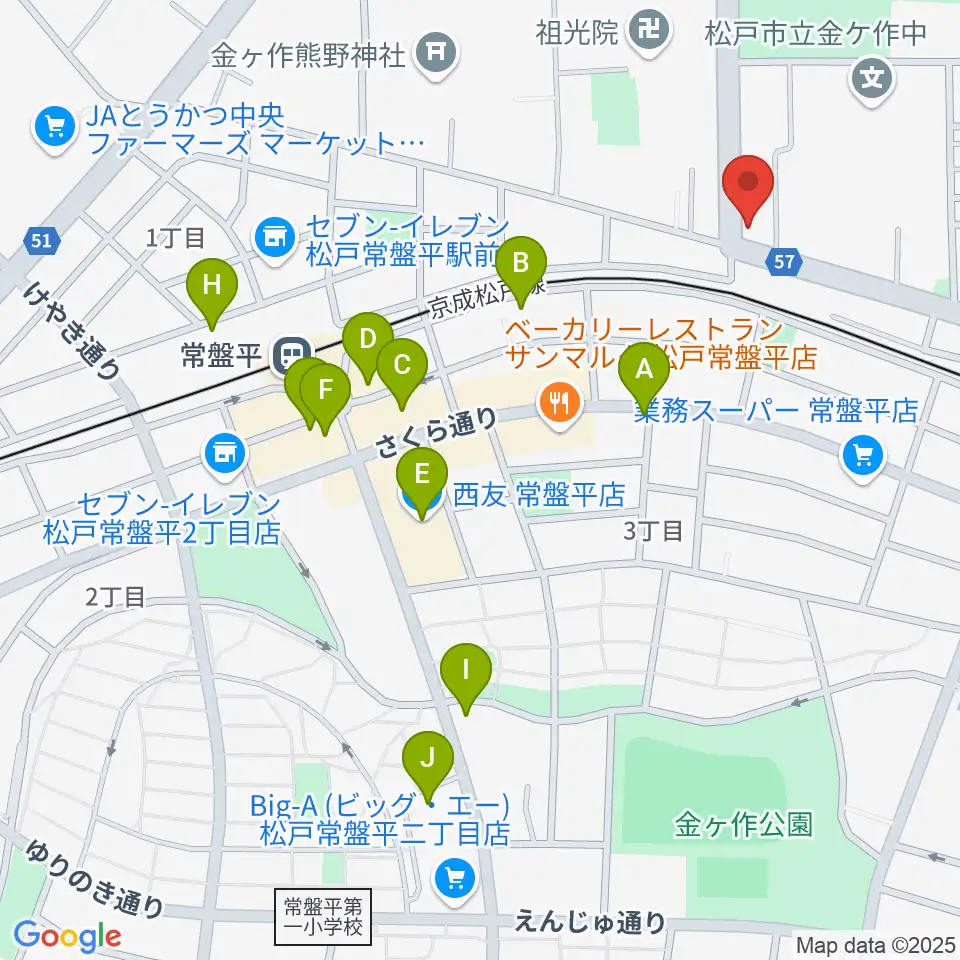 オハナホール周辺のカフェ一覧地図