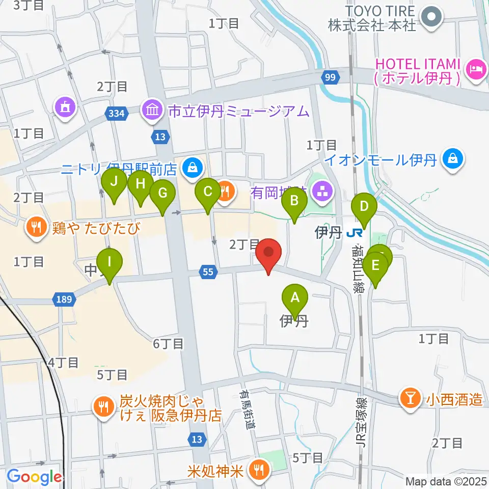 K's lore(ケーズロア)周辺のカフェ一覧地図