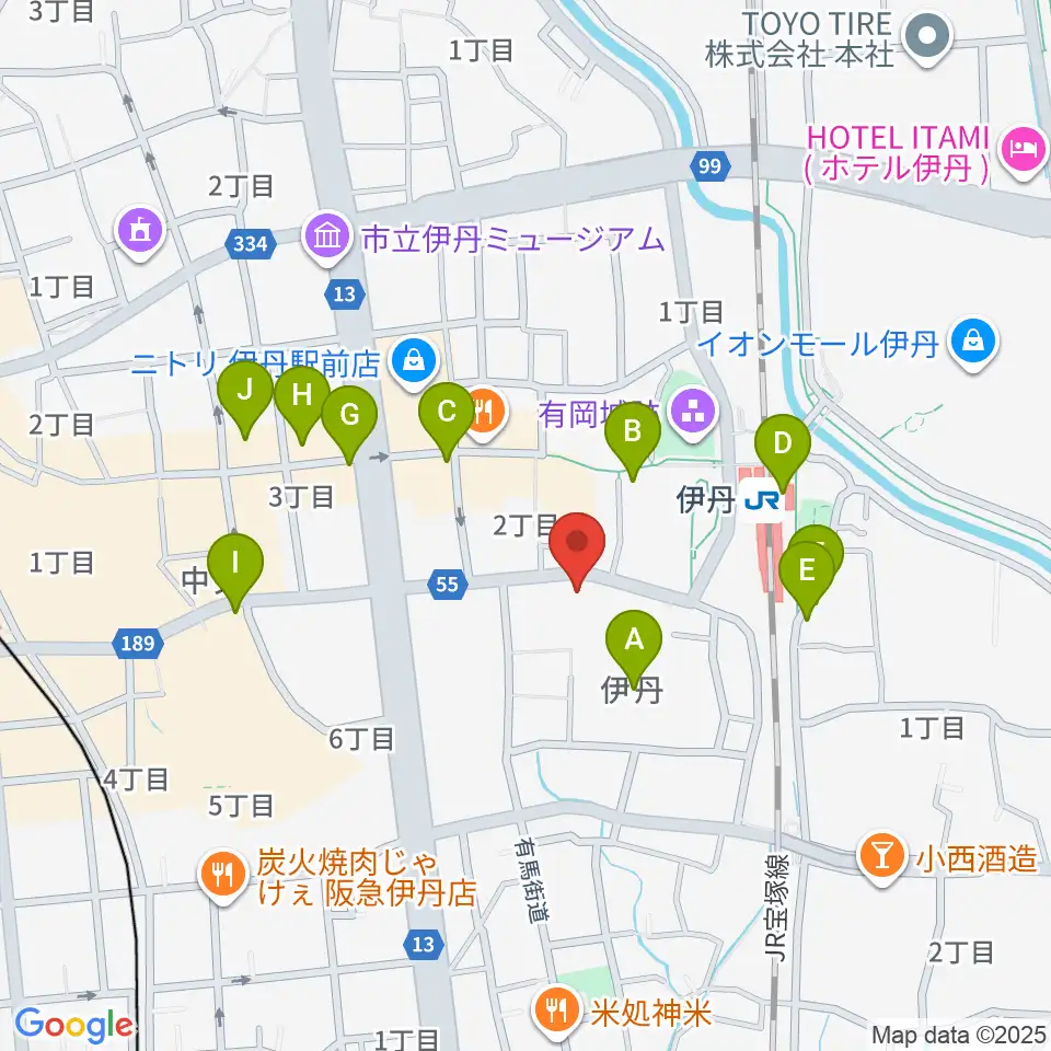 K's lore（ケーズロア）周辺のカフェ一覧地図