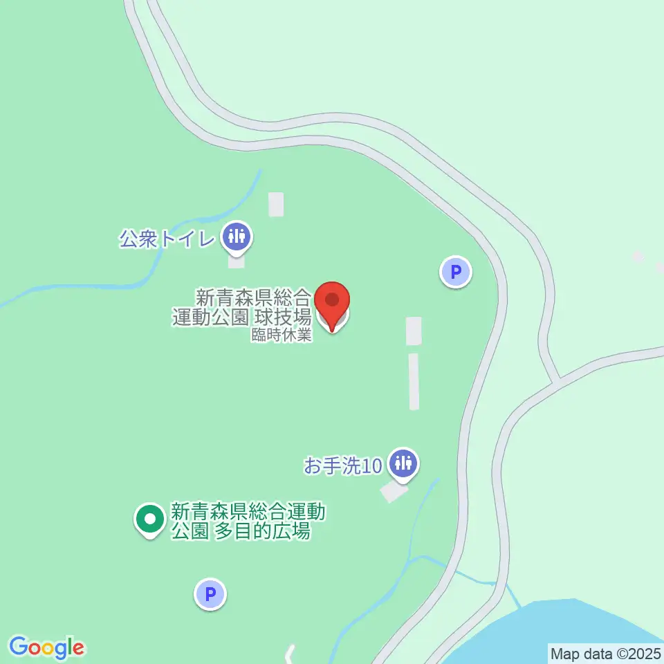 新青森県総合運動公園球技場周辺のカフェ一覧地図